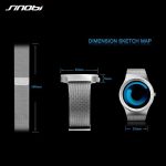 Business Watches Men Fashion Creative Original Design Watch Men Steel Mesh Men's Watch Clock Relogio Masculino Unique Wristwatch - Image 4