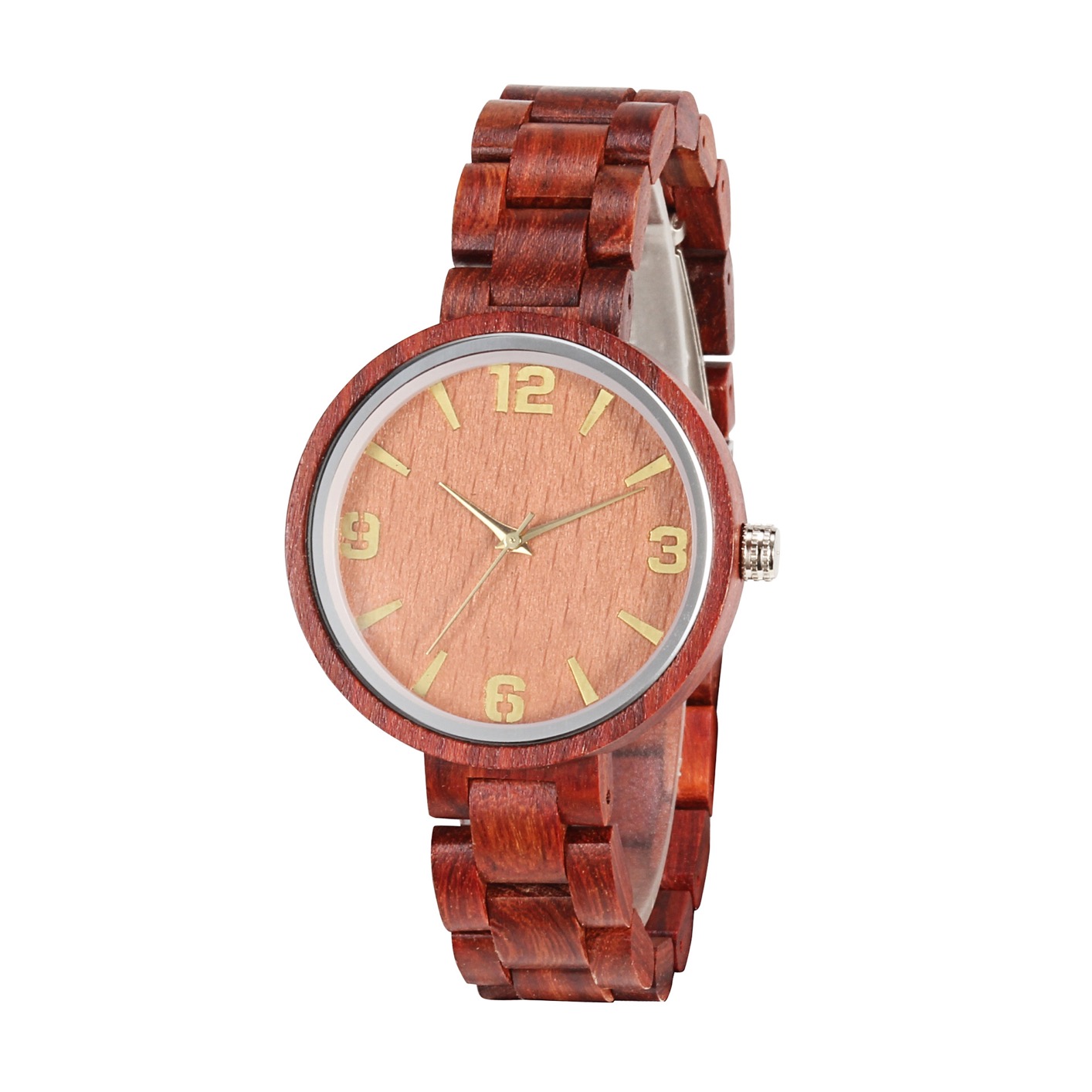 889DEAF4-E2EC-5513-EBD9-8793C5F7C235-1.jpg New Design Wholesale Japanese Movement No logo Private Label Wooden Watches for Men and Ladies - Image 1